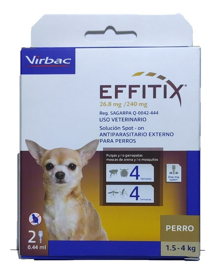 Effitix 1.5-4 Kg Caja X 2 Pipetas
