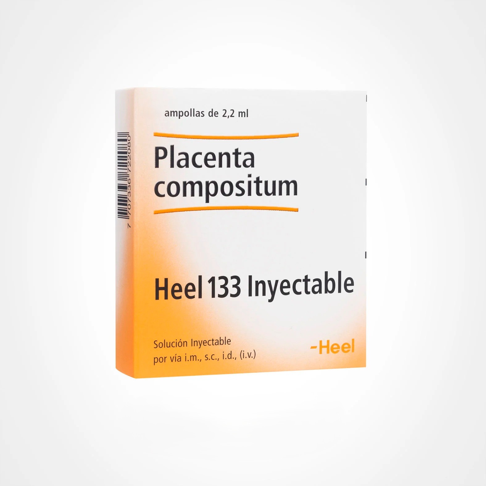Placenta Ampolla 2.2 Ml (Unidad)