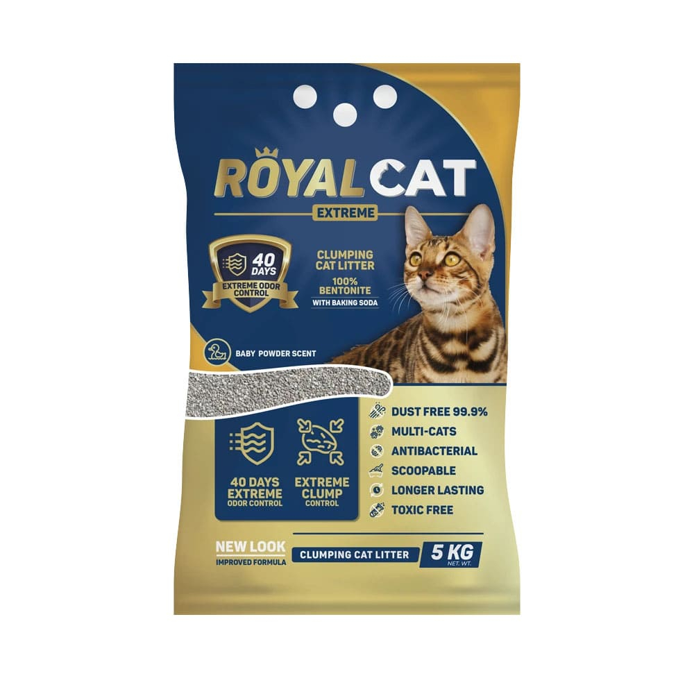 Arena Para Gatos Royal Cat 5Kg Aroma Baby
