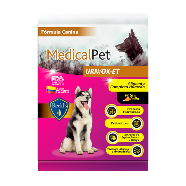 Reelds Medical Pet Perros Urinario Y Renal 275Gr UR N OX-ET. Alimento Humedo
