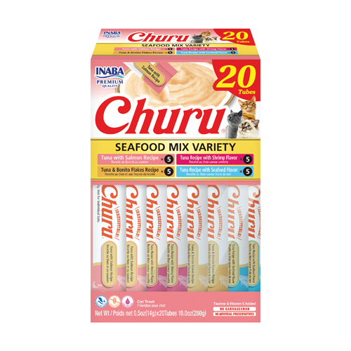 CHURU VARIEDAD SEAFOOD MIX X 20 UNI X 14 GRS