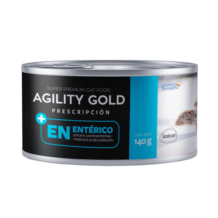 Agility Gold Dog Lata Entérico EN 140 gr
