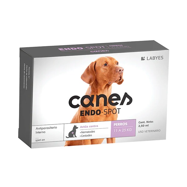 Canes Endo Spot Para Perro 11 A 25 Kg