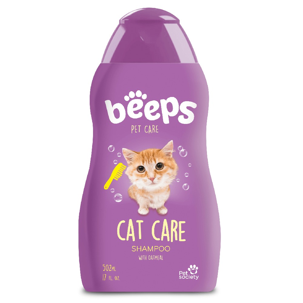 Beeps Cat Care Shampoo X 502 Ml17 Oz