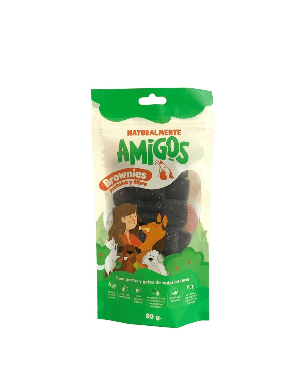BrowniesProteinaYFibra80g