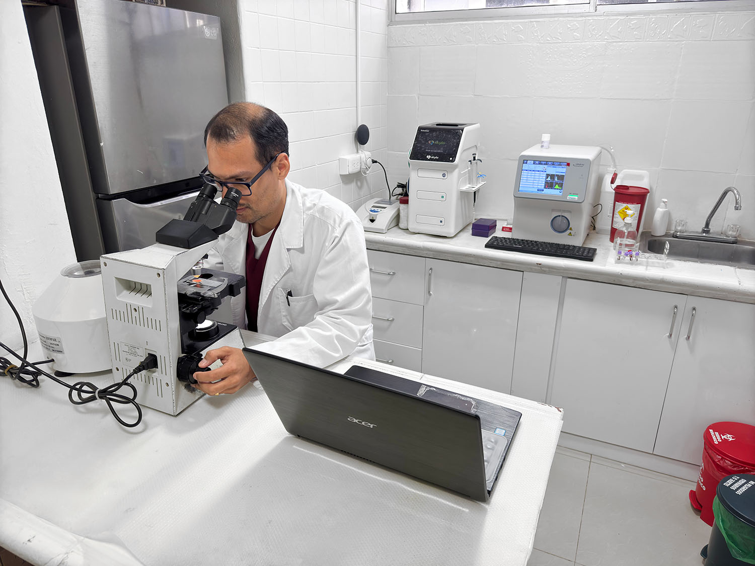 Laboratorio clínico veterinario