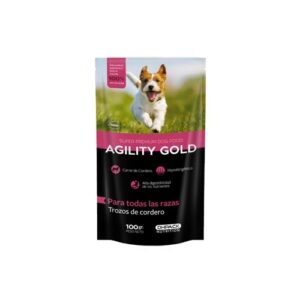Agility Gold Sobres Cachorro Trozos De Cordero 100 gr
