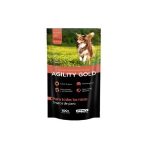 Agility Gold Sobres Trozos De Pavo Naranja 100gr