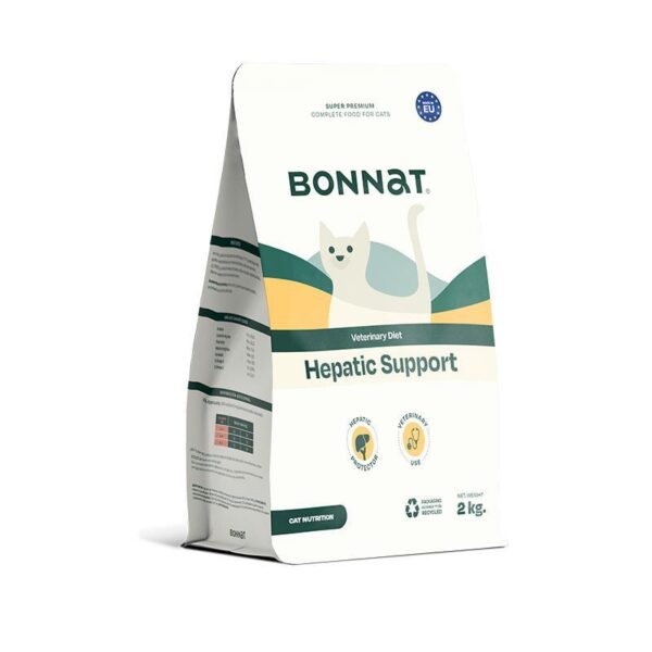 Bonnat Veterinary Diet Gatos Hepatic Support 2kg