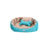 Combo Cama Mascosta Pequeña 50X50 Bubble Verde