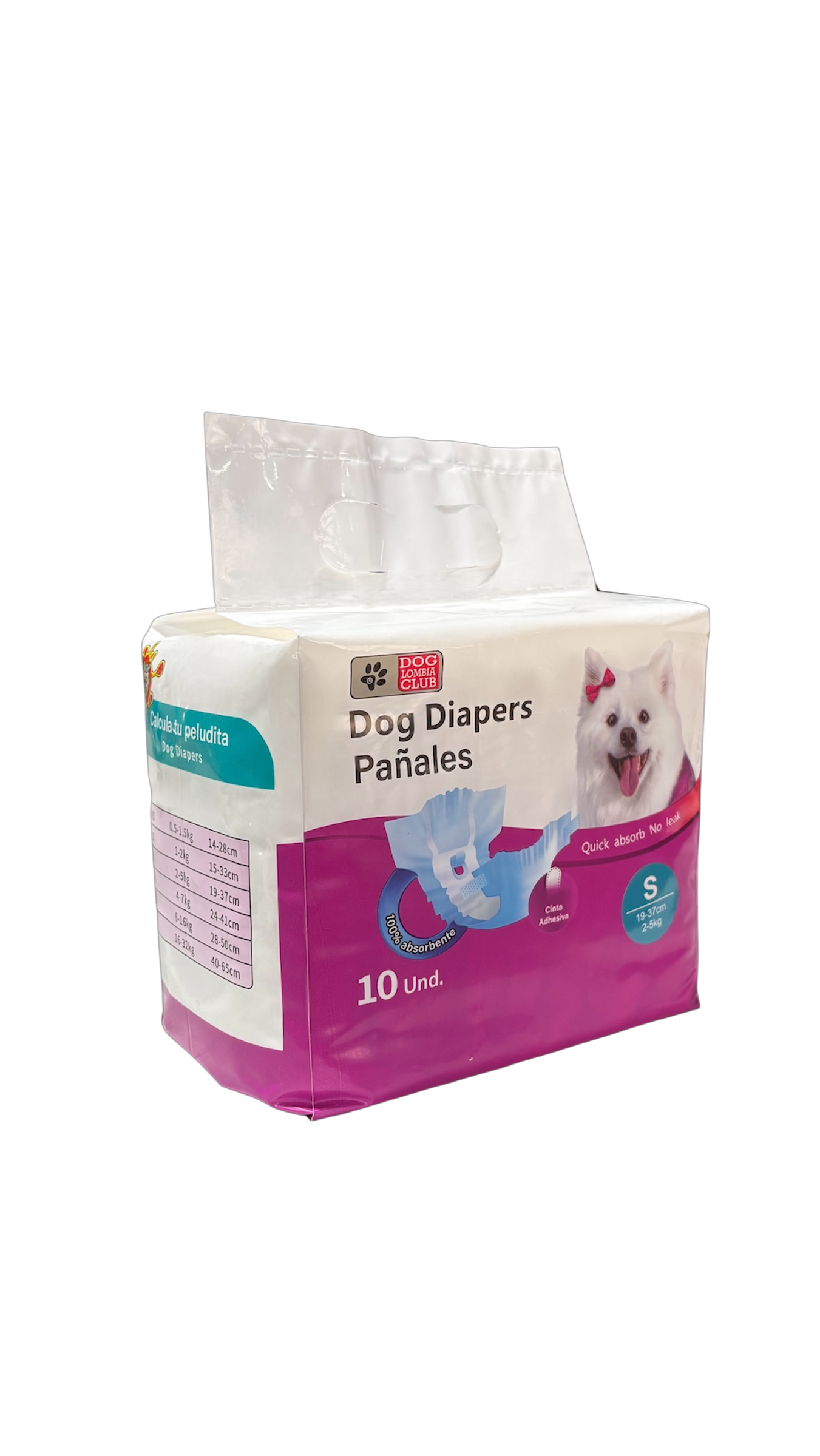 Pañales Desechables Colmascotas Para Hembra 10 Unidades - Imagen 4