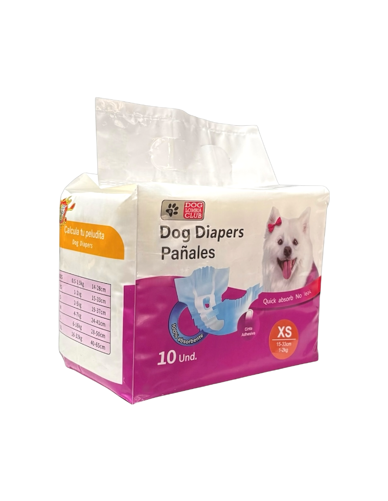 Pañales Desechables Colmascotas Para Hembra 10 Unidades - Imagen 5