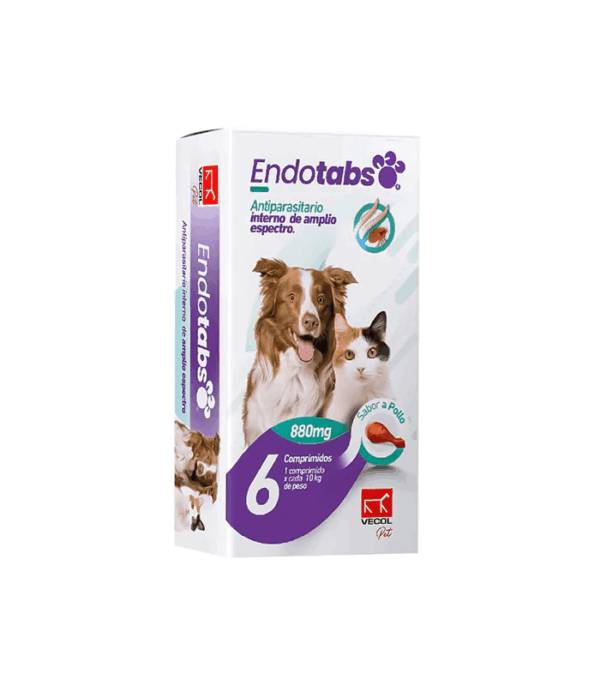 Endotabs Grande Antiparasitorio 6 Tabletas X 880 mg
