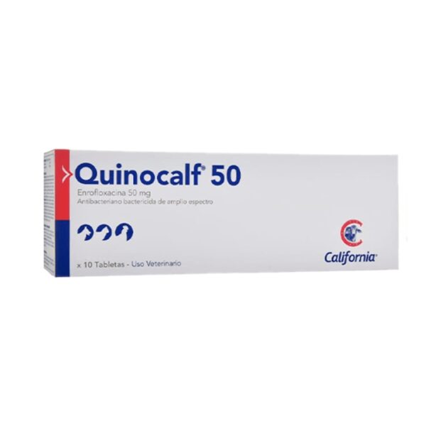 Quinocalf 50 mg Tabletas Sobre Por 10 Unidades