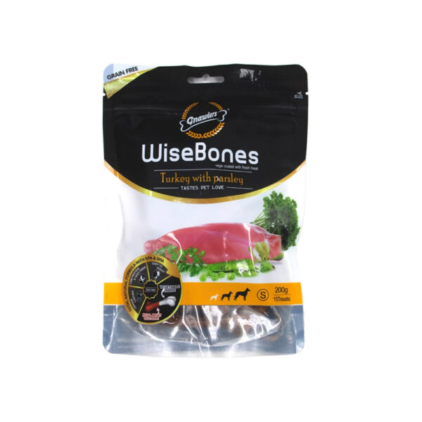 Wisebones Pavo Y Perejil X 200 Gr