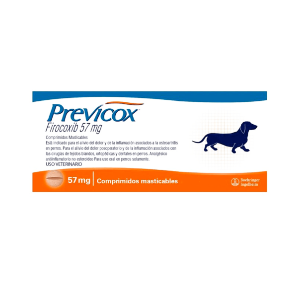 Previcox 57Mg Tableta (Por Unidad)